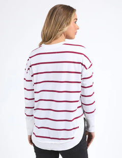Farrah Long Sleeve - Beetroot Red