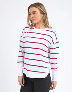 Farrah Long Sleeve - Beetroot Red