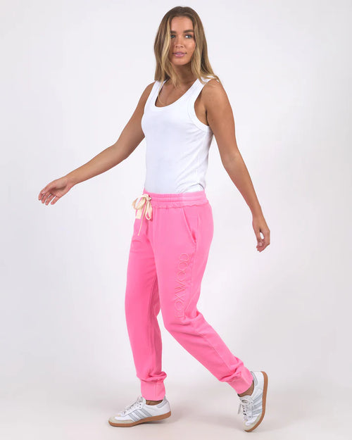Simplified Pant - Neon Rose