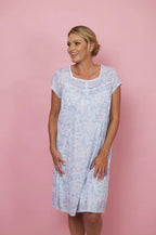 Cap Sleeve Nightie - Vintage Paisley