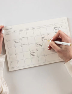 2025 Monthly Fridge Calendar