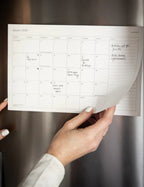 2025 Monthly Fridge Calendar