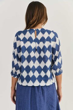 Linen Top - Harlequin