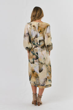 Midi Dress - Marble