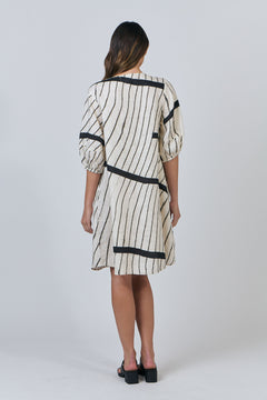 Lantern Sleeve Dress - Isobars