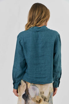 Cropped Jacket - Eucalyptus