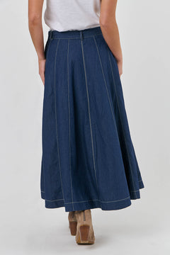 Maxi Skirt - Denim
