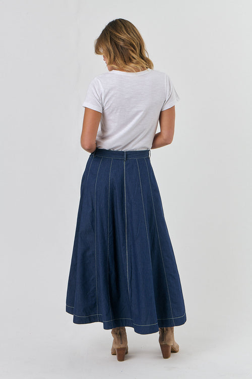 Maxi Skirt - Denim