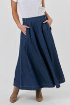 Maxi Skirt - Denim