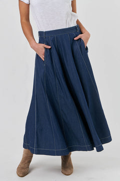 Maxi Skirt - Denim