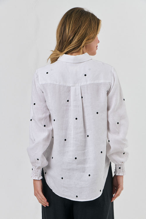 Button-through Top - Dalmatian