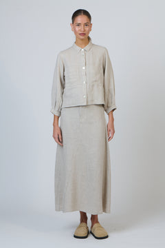 Linen Skirt - Sandstorm