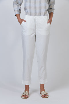 Relaxed Straight Leg Trousers