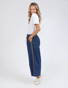 Greta Wide Leg Pants - Side Tape