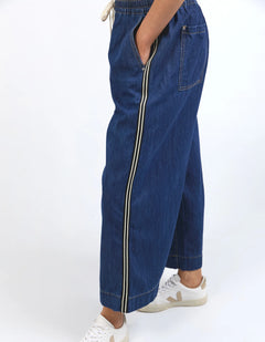 Greta Wide Leg Pants - Side Tape