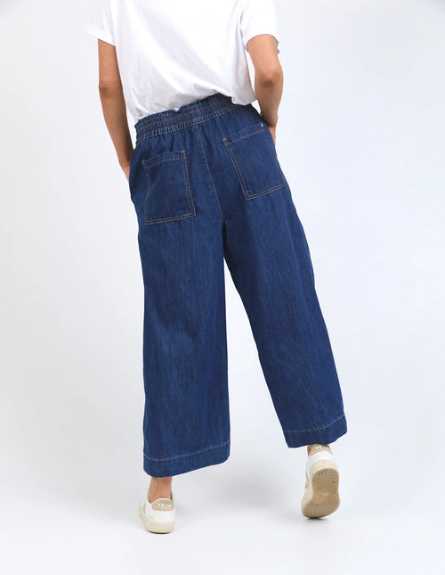 Greta Wide Leg Pants - Side Tape