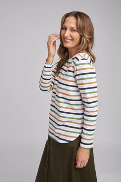 Multi Stripe Tee
