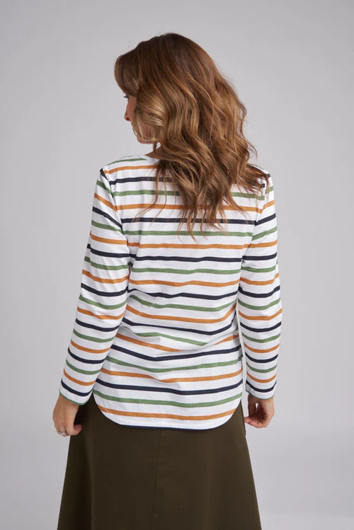 Multi Stripe Tee