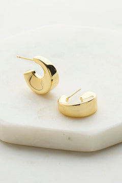 Harper Hoop - Gold