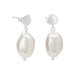 Halcyon Small Pearl Earrings