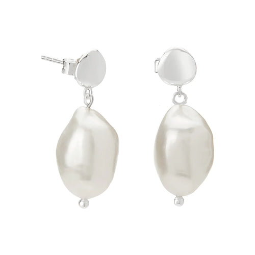 Halcyon Small Pearl Earrings