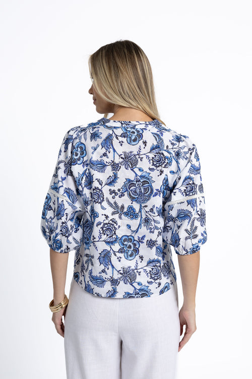 Rosa Blouse - Le Jardin floral