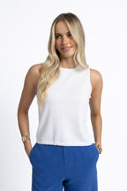 Collette Tank - White