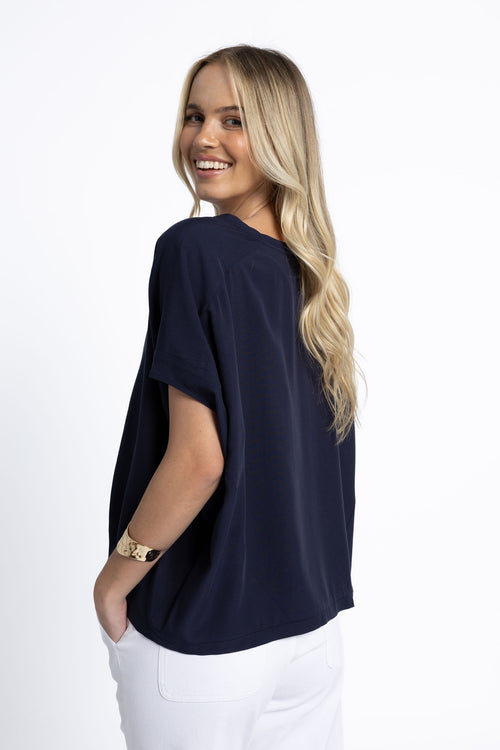 Lush Top - Navy
