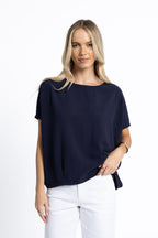 Lush Top - Navy
