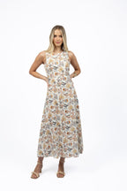 Willa Dress - Kaffir Lily print
