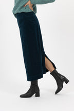 Billie Corduroy Skirt - Sea Green