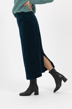 Billie Corduroy Skirt - Sea Green