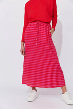 Casablanca Skirt - Chilli/Pink