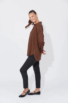 Casablanca Shirt - Kohl/Dune