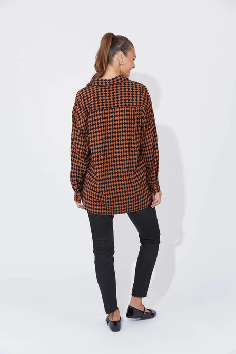 Casablanca Shirt - Kohl/Dune