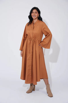 Phoenix Shirt Dress - Dune