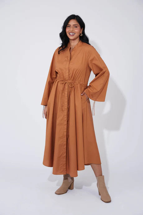 Phoenix Shirt Dress - Dune