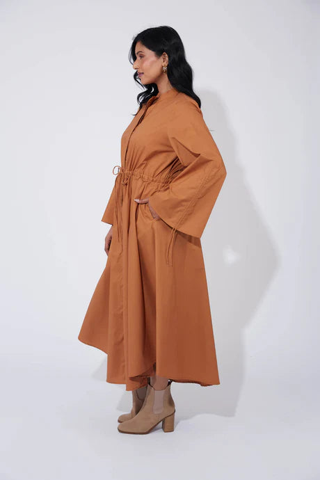 Phoenix Shirt Dress - Dune