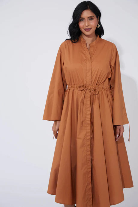 Phoenix Shirt Dress - Dune