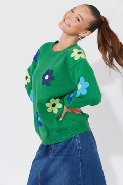 Delphi Jumper - Blue/Oasis