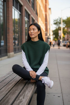 Monet Vest - Green