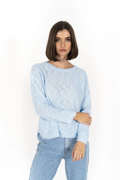 Sofia Sweater - Powder Blue
