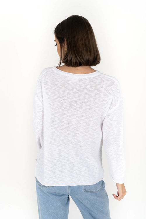 Sofia Sweater - White