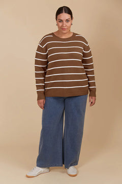 Juno Stripe Reversible Cardigan