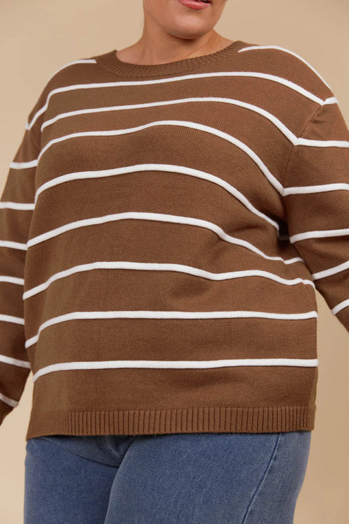 Juno Stripe Reversible Cardigan