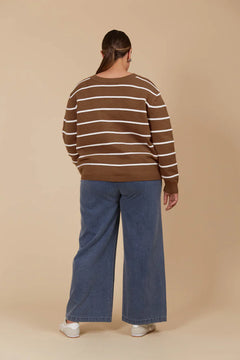 Juno Stripe Reversible Cardigan