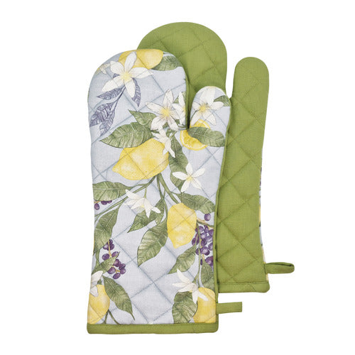 Lemon Oven Mitt 2pk