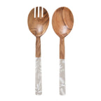 Salad Servers - Grey Beige
