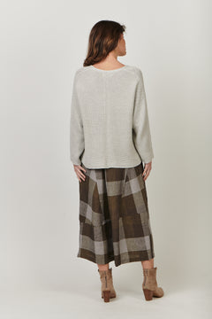 Cotton Jumper - Silver