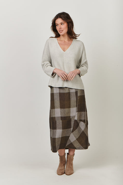 Cotton Jumper - Silver